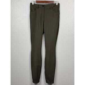 Lululemon Women’s Dressy City Sleek Green Pants / Size-28